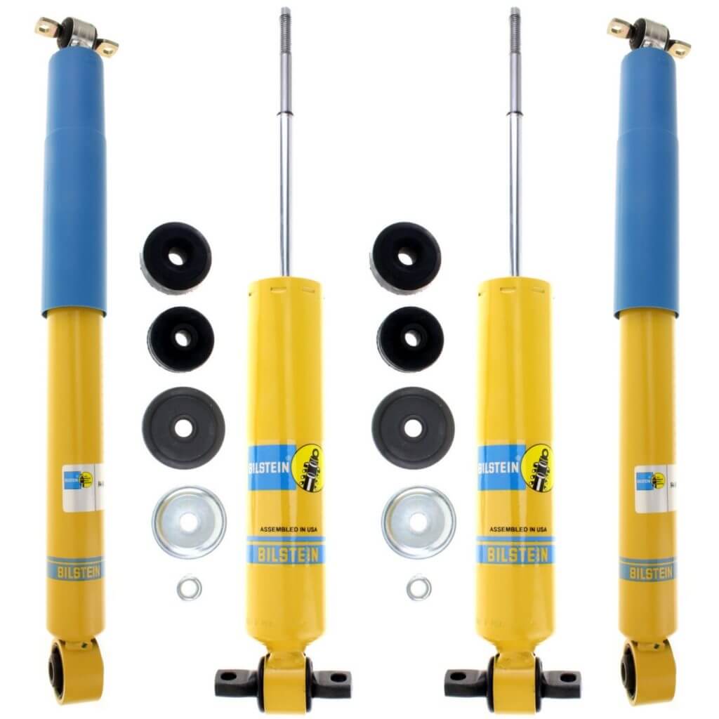 Bilstein 4600 Front & Rear Shocks for 92-’99 GMC C2500 Suburban 2WD