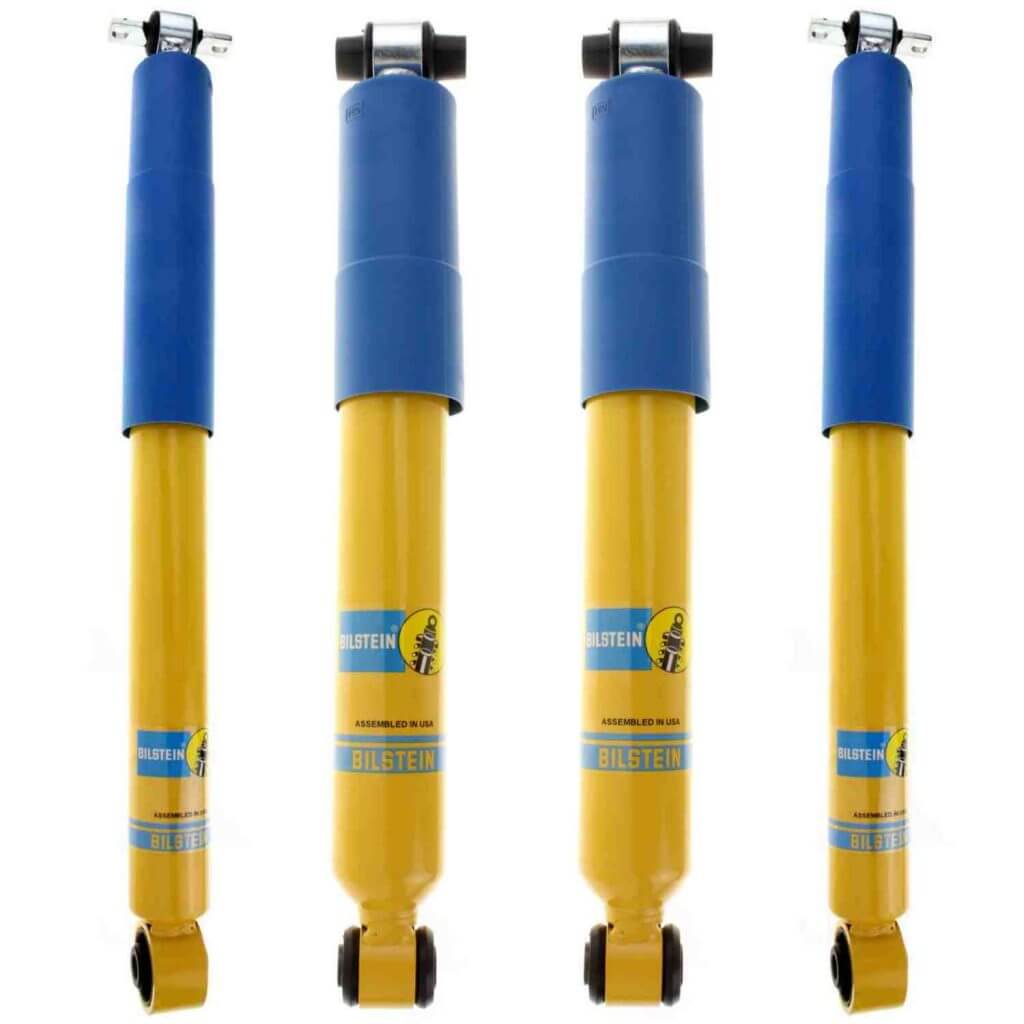 Bilstein 4600 Front & Rear Shocks for 92-’99 GMC K2500 Suburban 4WD