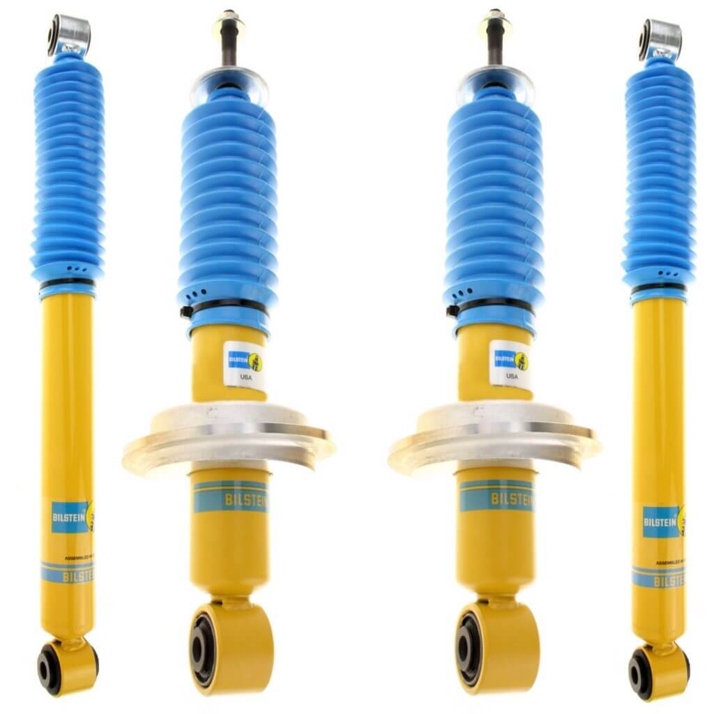 Bilstein 4600 Front & Rear Shocks for 04-'14 NISSAN Titan 4WD