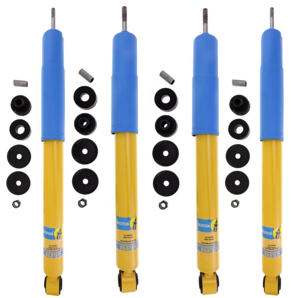 Bilstein 4600 Front, Rear Shocks for 14-'18 RAM 2500 4WD