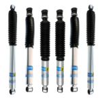 Bilstein 5100 4" Quad Front, 2-4" Rear Lift Shocks for 1980-1996 Ford Bronco