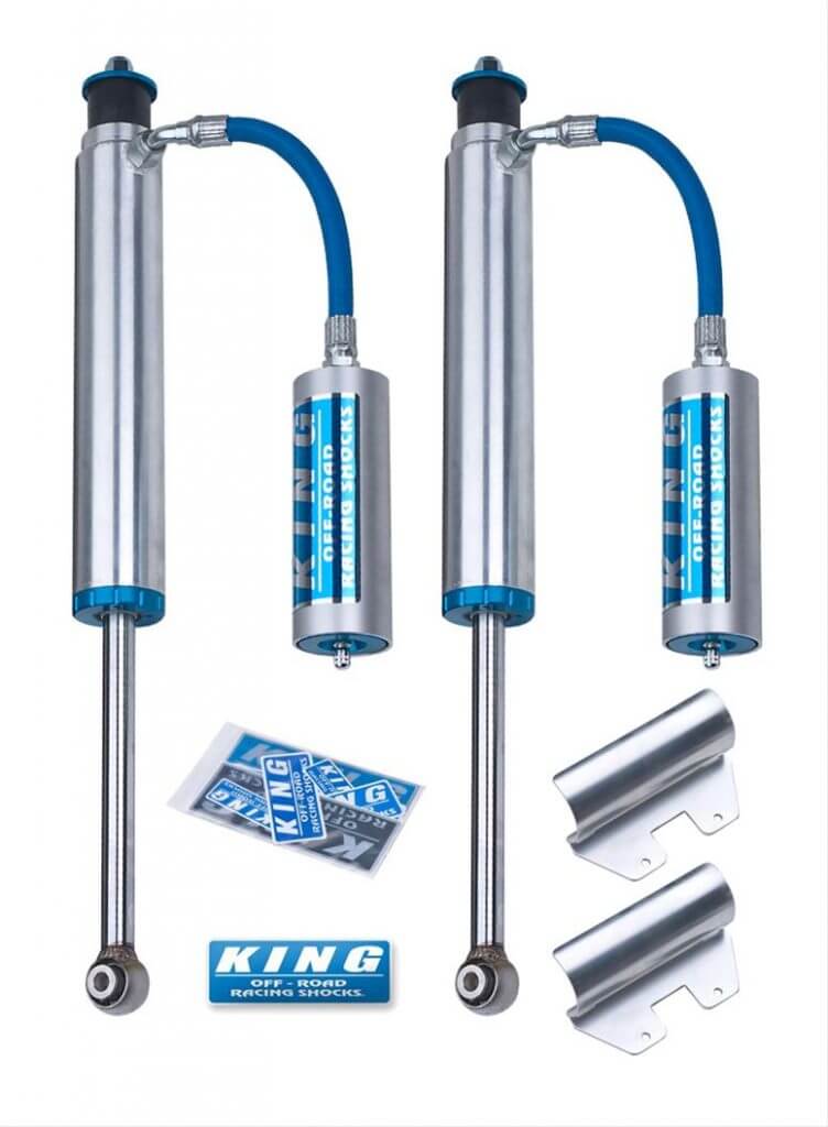 King 2.5 Body Rear Shocks for 2007-2018 Toyota Tundra