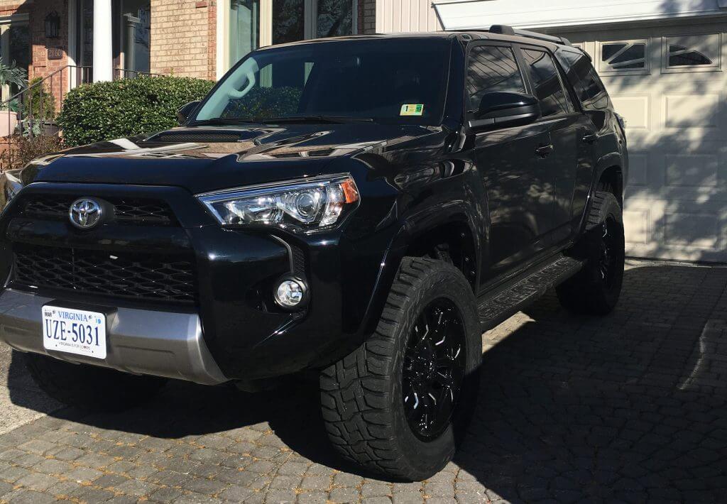 ReadyLift 3" Lift Kit installed on a black 2003-2018 Toyota 4Runner