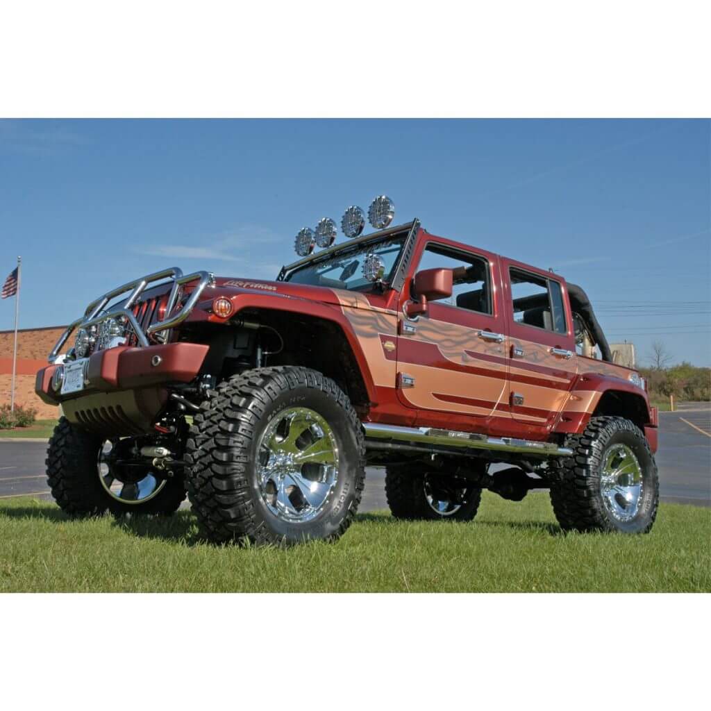 SuperLift 4" Lift Kit For 2007-2018 Jeep Wrangler JK Unlimited - Standard Kit with Superide Shocks