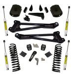 SuperLift 4" Lift Kit For 2014-2018 Dodge Ram 2500 4WD - Diesel Engine - Replacement Radius Arms with Superide Shocks