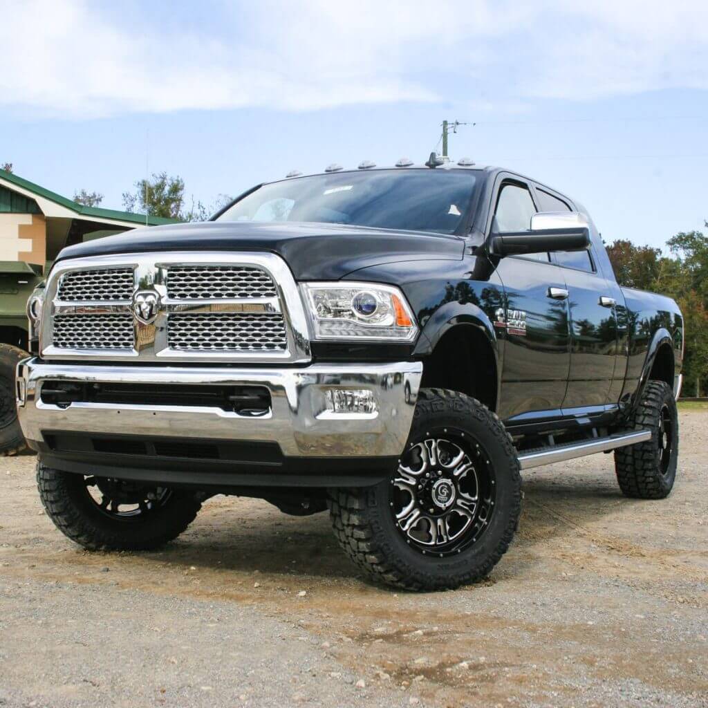 SuperLift 4" Lift Kit For 2014-2018 Dodge Ram 2500 4WD - Diesel Engine - with Superide Shocks