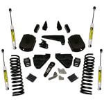 SuperLift 4" Lift Kit For 2014-2018 Dodge Ram 2500 4WD - Diesel Engine - with Superide Shocks