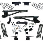 SuperLift 4" Radius Arm Lift Kit For 2017-2021 Ford F-250 and F-350 Super Duty 4WD - with Superide Shocks - Diesel Only