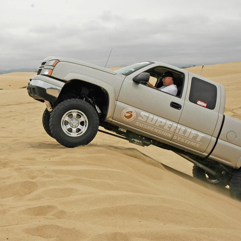 SuperLift 6" Lift Kit For 1999-2006 Chevy Silverado and GMC Sierra 1500 4WD - Knuckle Kit with Bilstein Shocks