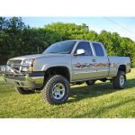 SuperLift 6" Lift Kit For 1999-2006 Chevy Silverado and GMC Sierra 1500 4WD - Knuckle Kit with Bilstein Shocks