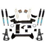 SuperLift 6" Lift Kit For 2001-2008 Chevy Silverado and GMC Sierra 2500HD or 3500 4WD - Knuckle Kit with Bilstein Shocks