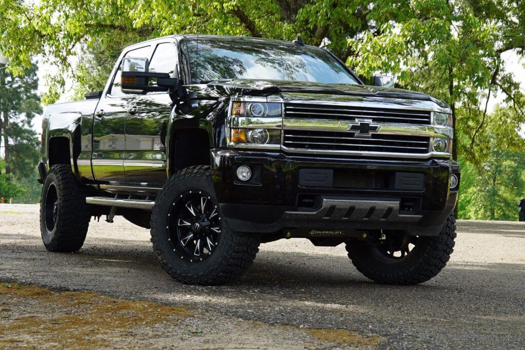 SuperLift 6" Lift Kit For 2011-2018 Chevy Silverado 2500HD/3500 4WD - Knuckle Kit with Superide Shocks