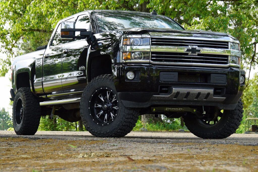 SuperLift 6" Lift Kit For 2011-2018 Chevy Silverado 2500HD/3500 - Knuckle Kit with Bilstein Shocks