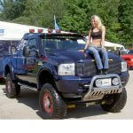 SuperLift 8" Lift Kit For 2000-2004 Ford F-250 and F-350 Super Duty 4WD - Diesel and V-10 - with Superide Shocks