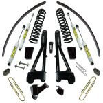 SuperLift 8" Lift Kit For 2005-2007 Ford F-250 and F-350 Super Duty 4WD - Diesel Engine - with Replacement Radius Arms and Superide Shocks