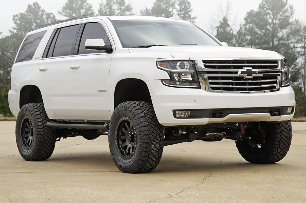 SuperLift 6.5 inch Lift Kit For 2015-2017 Chevy Tahoe 1500 4WD with OE ALUMINUM or STAMPED Steel Control Arms