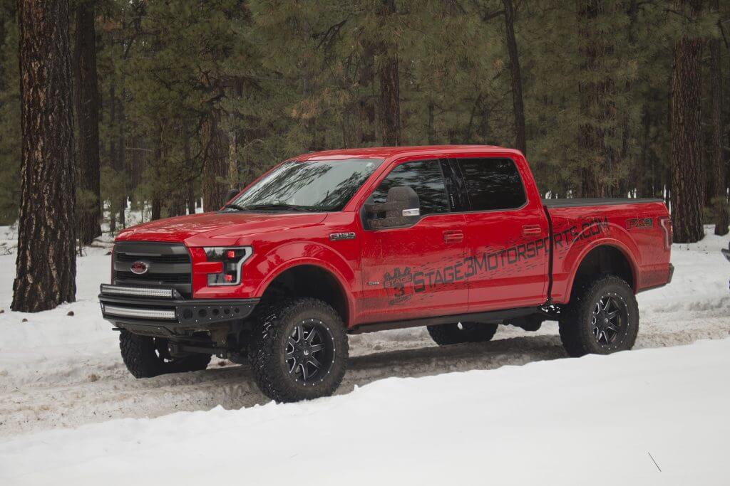 Zone Offroad 6" Lift Kit For 2017-2018 Ford F-150 4WD (Nitro shocks)