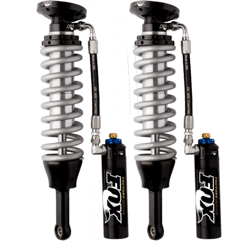 FOX 2.5 Factory Res Adj 0-2 Front Lift Shocks 2003-2009 Toyota 4Runner