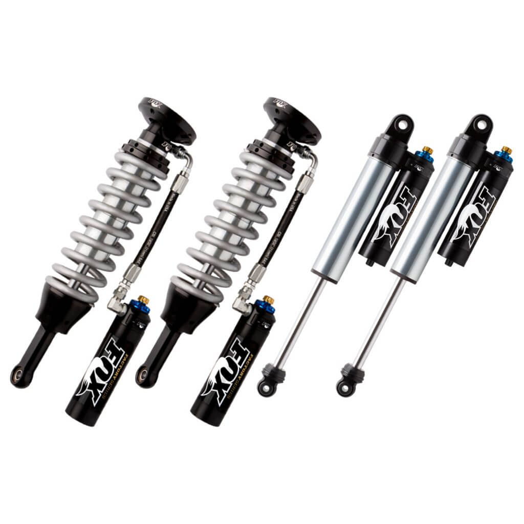 FOX 2.5 Factory Res Adj 0-2 Lift Shocks 2007-2017 GMC Sierra 1500