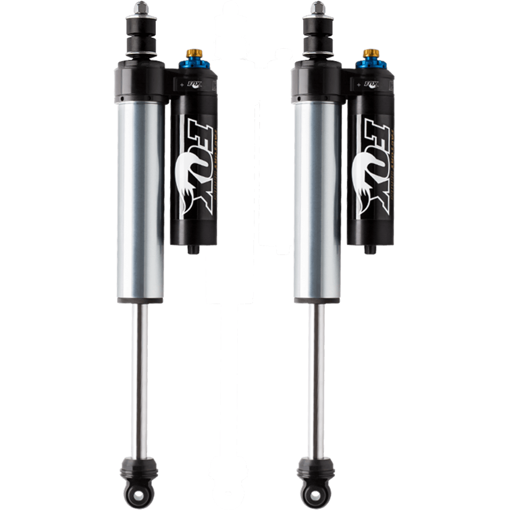 FOX 2.5 Factory Res Adj 2-3.5 Front Lift Shocks 2005-2007 Ford F550