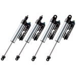 FOX 2.5 Factory Res Adj 2-3.5 Lift Shocks 2008-2010 Ford F350 4WD