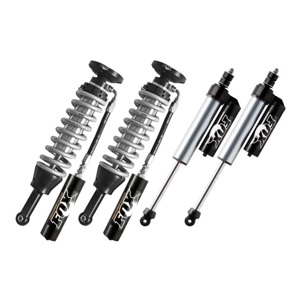 FOX 2.5 Factory Reservoir 0-3 Lift Shocks 2003-2009 Toyota Prado 120