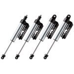 FOX 2.5 Factory Reservoir 4-6 Lift Shocks 2008-2010 Ford F350 4WD