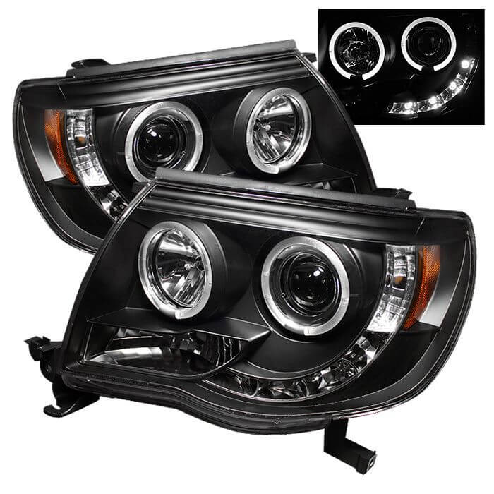 Spyder Auto 5011916 Projector Headlights - LED Halo - LED