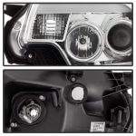 Spyder Auto 5081704 Projector Headlights - Light Bar DRL - Chrome For 2012-2015 Toyota Tacoma