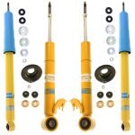 Bilstein 4600 Front, Rear Shocks for 2005-2015 Toyota Tacoma RWD 5 Lug