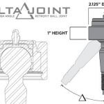 Non-ICON UCA 1 inch Retrofit Delta Joint Kit For 2008-2018 Toyota Land Cruiser (200 Series)