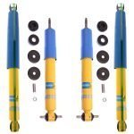 Bilstein 4600 Front and Rear shocks for 2003-2010 Dodge Ram 2500 RWD