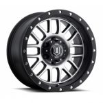 ICON ALPHA 17" Satin Black, Machined Finish