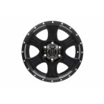 ICON SHIELD 17" Satin Black Finish