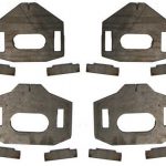 Total Chaos Lower Control Arm Cam Tab Gussets For 2003-2009 Toyota 4Runner