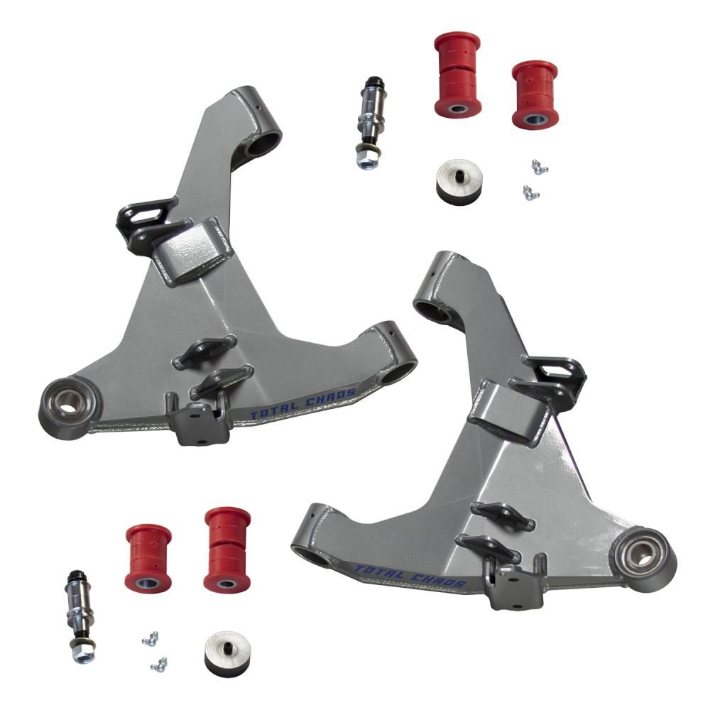 Total Chaos Race Series Stock Length Uniball Lower Control Arms with ...