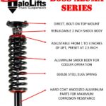 HaloLifts Boss Aluma 2.0 Ultimate 1-3" Lift Kit for 2014-2020 Ford F-150