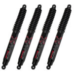 41-63 Jeep CJ3A & CJ3B 4WD 0-1" Lift Skyjacker Black MAX Shocks