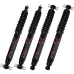 84-01 Jeep Cherokee XJ 4WD/2WD 6-8" Fr 5-8" Rear Lift Skyjacker Black MAX Shocks