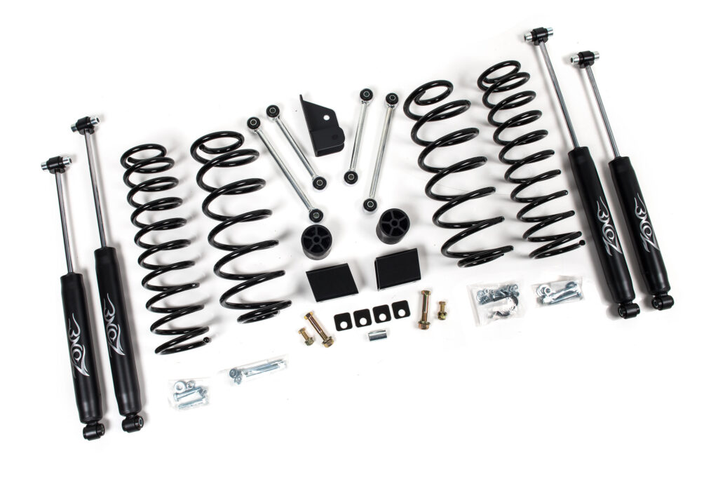 Zone Offroad 3" Lift Kit For 2018-2020 Jeep Wrangler JL 2 Door