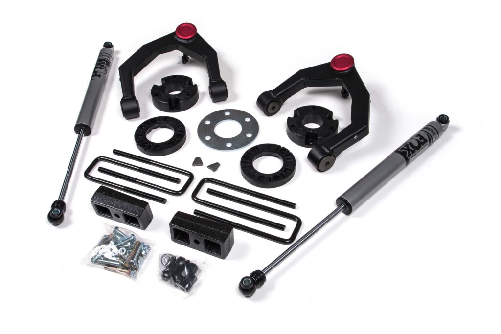 Zone Offroad 3.5" Adventure Series Lift Kit for 2019-2020 Chevrolet Silverado 1500 4WD