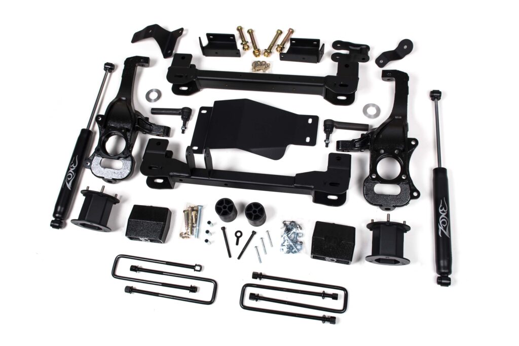 Zone Offroad 4" IFS Lift Kit For 2019-2020 GMC Sierra 1500 AT4