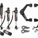 Cognito 3-Inch Elite Leveling Kit with Fox Elite 2.5 Reservoir shocks for 2020 Silverado/Sierra 2500/3500