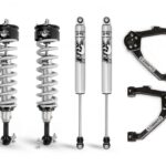 Cognito 3-Inch Performance Leveling Kit With Fox 2.0 IFP Shocks For 07-18 Silverado/ Sierra 1500 2WD/4WD With OEM Cast Steel Control Arms