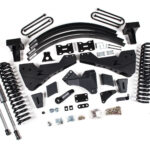 Zone Offroad 8" Coil Spring Lift Kit For 2011-2016 Ford F-350 Super Duty 4WD Diesel