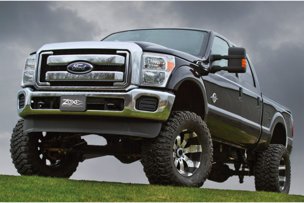 Zone Offroad 8" Coil Spring Lift Kit For 2011-2016 Ford F-350 Super Duty 4WD Diesel