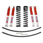 Skyjacker 3" Front Dual Rate Coil Lift Kit w/ Nitro Shocks For 1984-01 Jeep Cherokee XJ