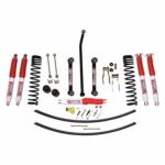 Skyjacker 4.5" Front Dual Rate Coil Lift Kit w/ Hydro Shocks For 1984-01 Jeep Cherokee XJ