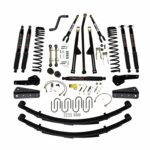 Skyjacker 4.5" Rock Ready Lift Kit w/ Black Max Shocks For 1984-01 Jeep Cherokee XJ