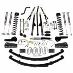 Skyjacker 8" Rock Ready Lift Kit w/ M95 Monotube Shocks For 1984-01 Jeep Cherokee XJ